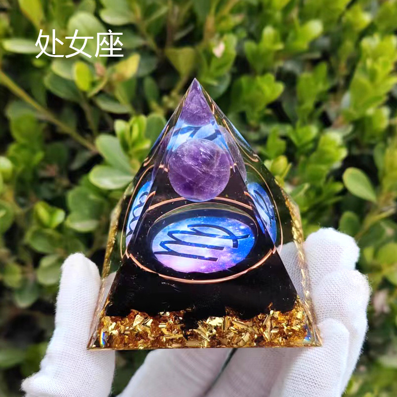 Zodiac Signs | Crystal Pyramid 6