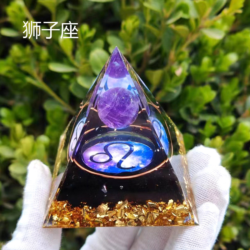 Zodiac Signs | Crystal Pyramid 8