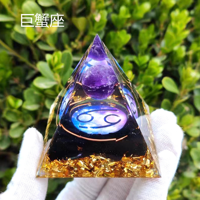 Zodiac Signs | Crystal Pyramid 9