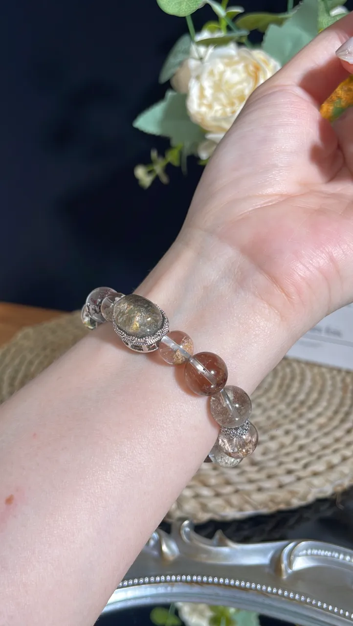 花幽靈水晶手串輕奢男女款定制手鏈 圖片 5